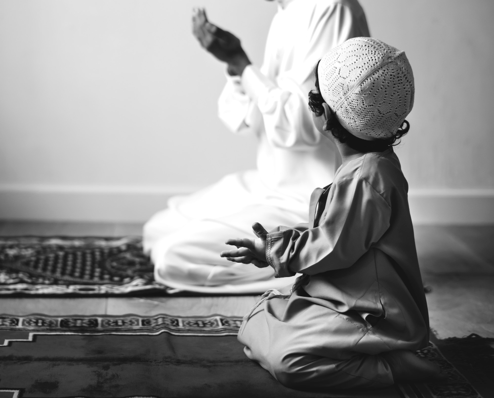 Apprendre la prière à ses enfants